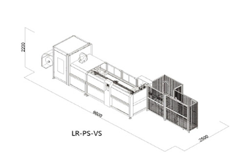 LR-PS-VS 全自动床垫袋装弹簧机